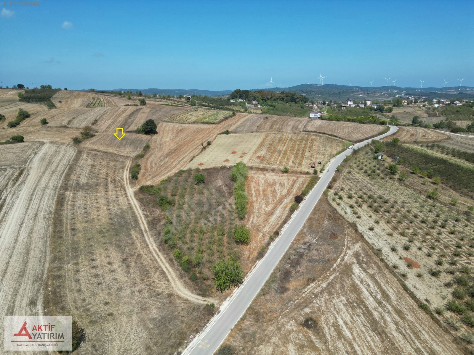 HEDİYELİ MAHALLESİ'NDE YERLEŞİM KENARINDA 2571 M2 SATILIK TARLA - KOCAELİ KANDIRA fotoğraf 8