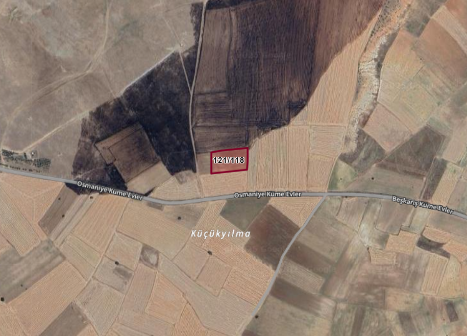 KÜTAHYA ALTINTAŞ OSMANİYE   KÖYÜNDE 6.630 M² TARLA  SATILIKTIR