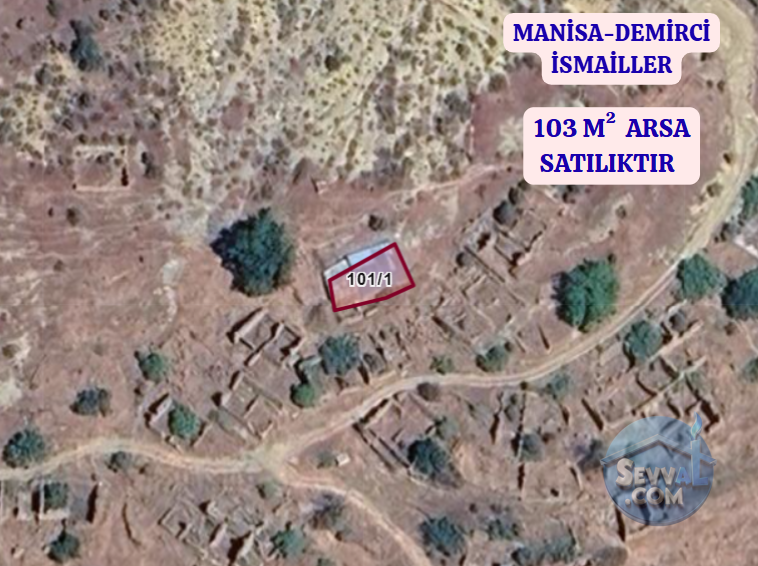 MANİSA DEMİRCİ İSMAİLLER  KÖYÜNDE  103 M²  ARSA  SATILIKTIR - MANİSA DEMİRCİ fotoğraf 2