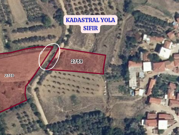 BURSA KARACABEY SUBAŞI KÖYÜNDE 1.600  M² TARLA SATILIKTIR - BURSA KARACABEY fotoğraf 3