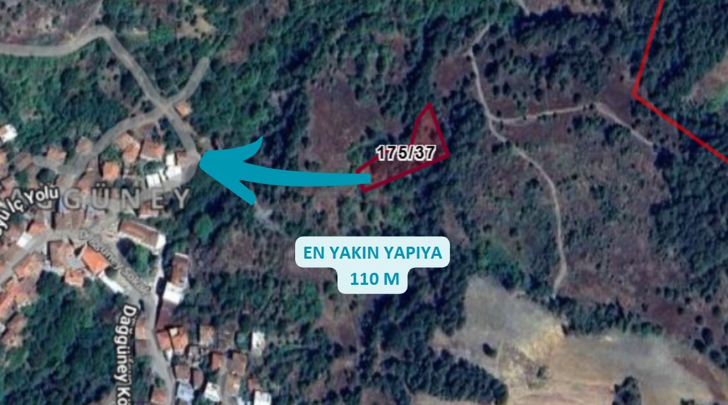 BURSA ORHANELİ DAĞGÜNEY KÖYÜ’NDE 1.365 M² BAHÇE SATILIKTIR. - BURSA ORHANELİ fotoğraf 4