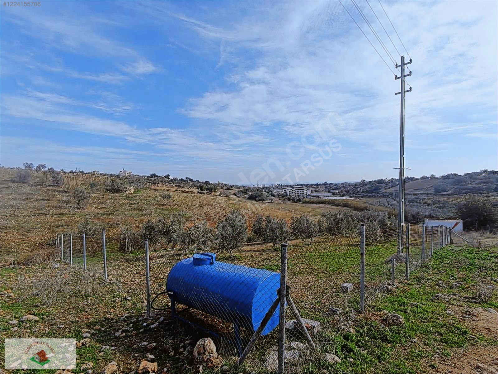 Kaleburcu Köyü villa imarlı Satılık Arsa 555 m2 - MERSİN TARSUS fotoğraf 7