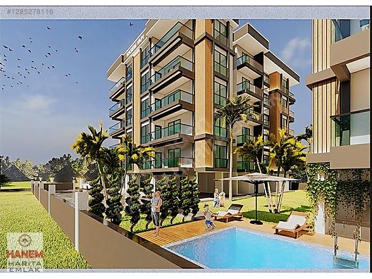 HANEM EMLAK' TAN HAVUZLU FİNİKE' DE SATILIK 1+1 DAİRE - ANTALYA FİNİKE fotoğraf 4