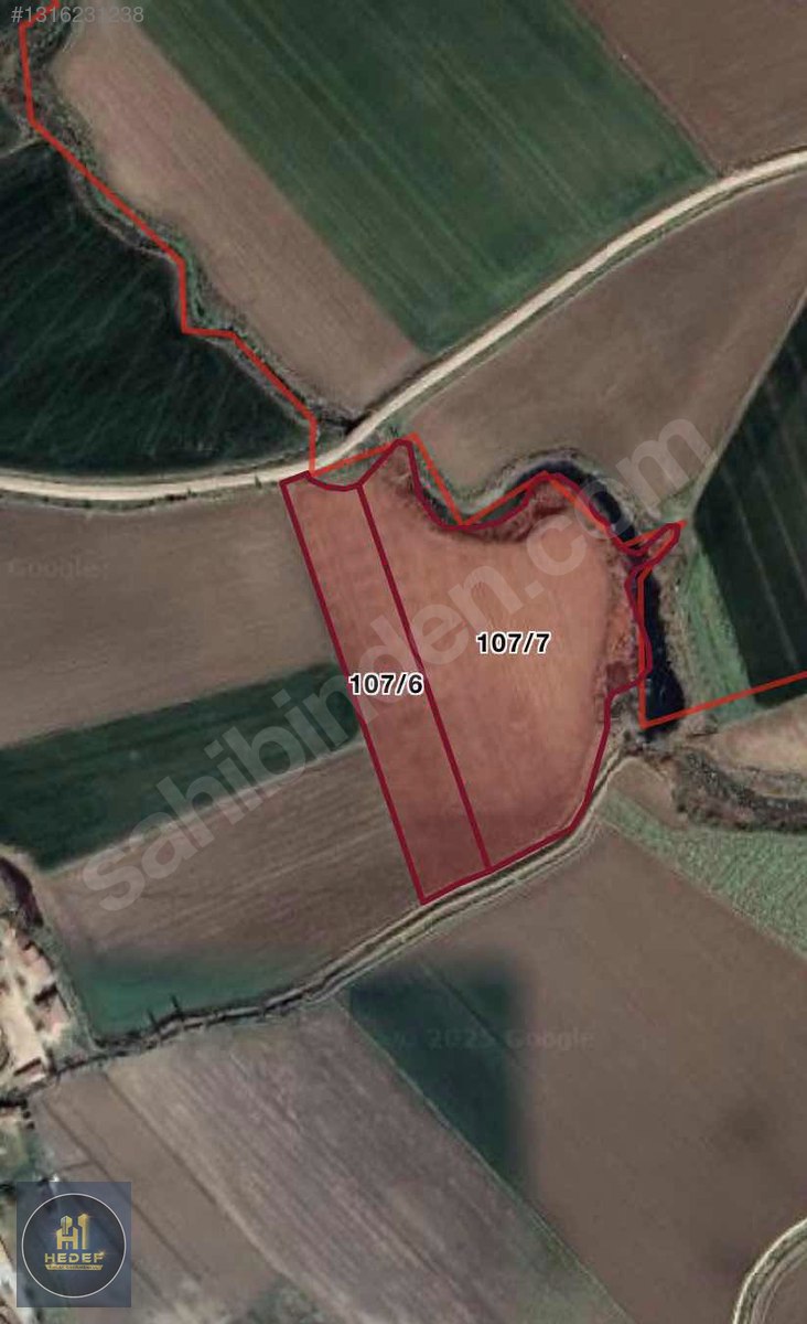 MERZİFONDA SATILIK SULU TARLA 21.124 m2