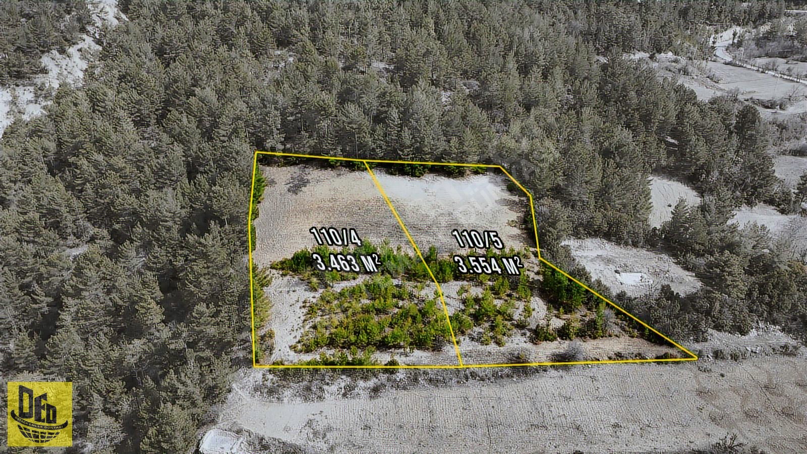 SÜPER MANZARALI EMECİKTE 2 PARÇA TOPLAM 7.017M² TARLA - DENİZLİ ÇAMELİ fotoğraf 5