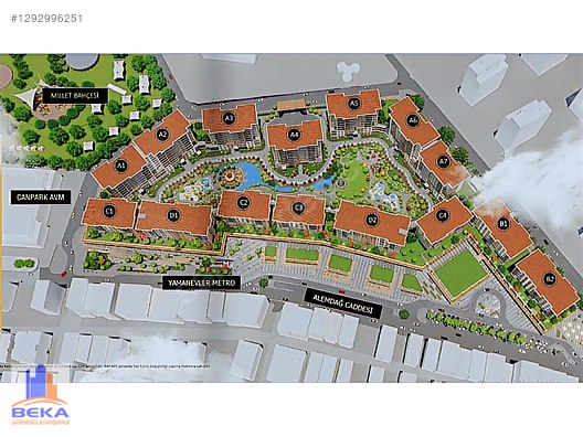 BEKA GAYRİMENKUL LİMONLU BAHÇE KONAKLARI 2+1 SATILIK DAİRE - İSTANBUL ÜMRANİYE fotoğraf 26