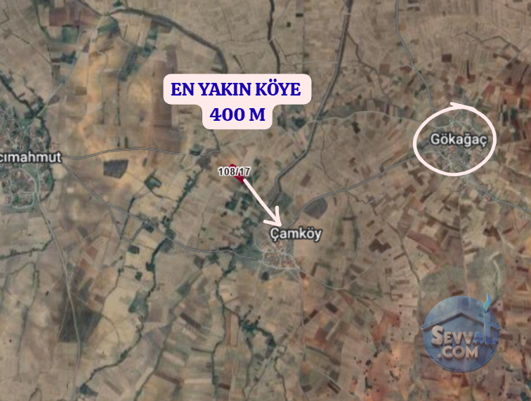 KÜTAHYA ÇAVDARHİSAR GÖKAĞAÇ  KÖYÜNDE  6.742 M²  TARLA SATILIKTIR - KÜTAHYA ÇAVDARHİSAR fotoğraf 4