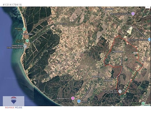 EDİRNE ENEZ KÜÇÜKEVREN MAH.2.555 M2 KADASTRO YOLA CEPHELİ TARLA - EDİRNE ENEZ fotoğraf 5