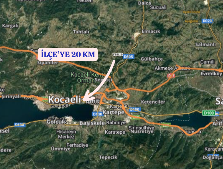 KOCAELİ İZMİT NEBİHOCA  KÖYÜNDE 1.276 M²  TARLA  SATILIKTIR - KOCAELİ İZMİT fotoğraf 6
