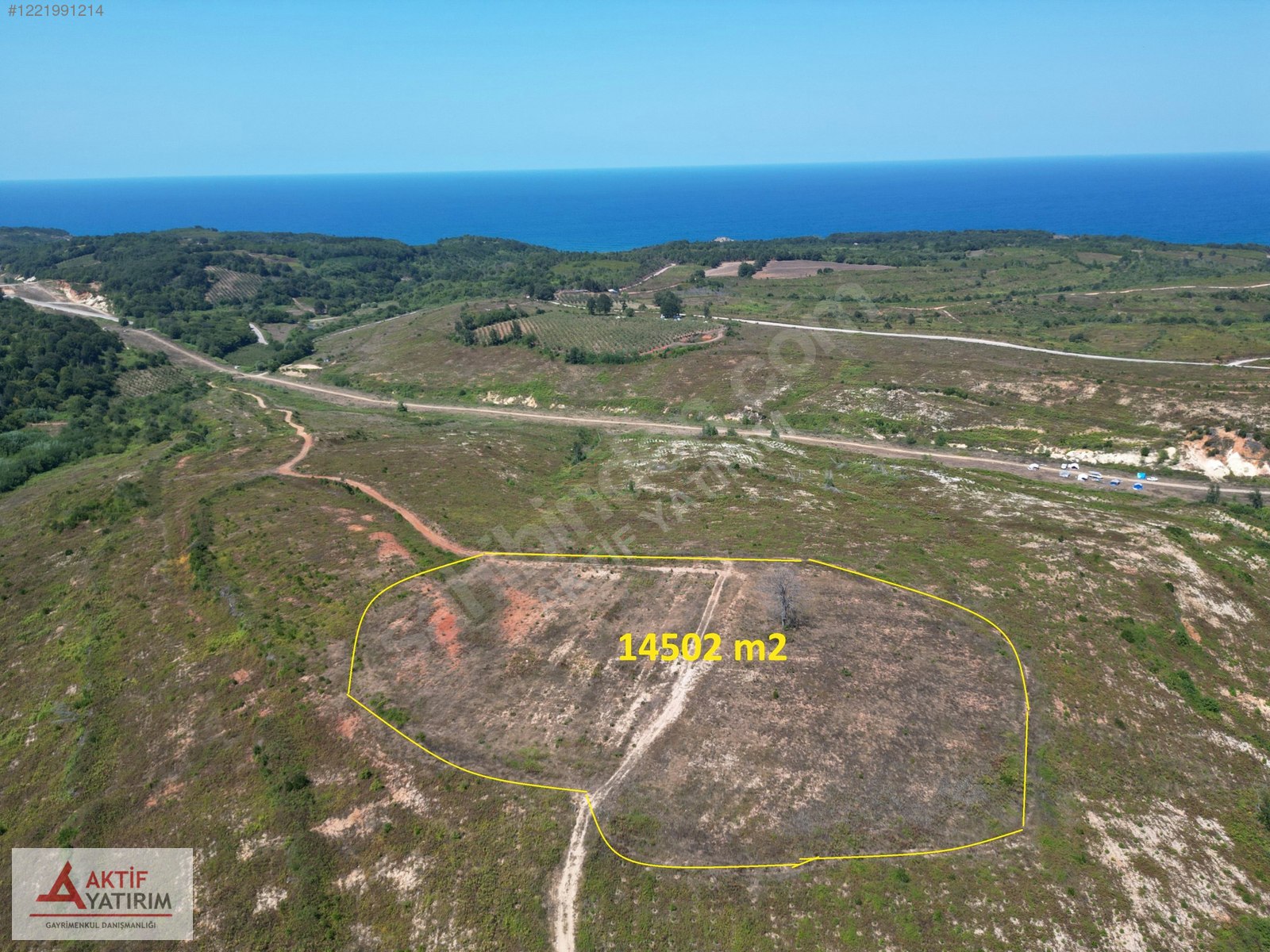 PINARLI'DA FULL DENİZ VE DOĞA MANZARALI ZİRVE KONUMDA 14502 M2 - KOCAELİ KANDIRA fotoğraf 2