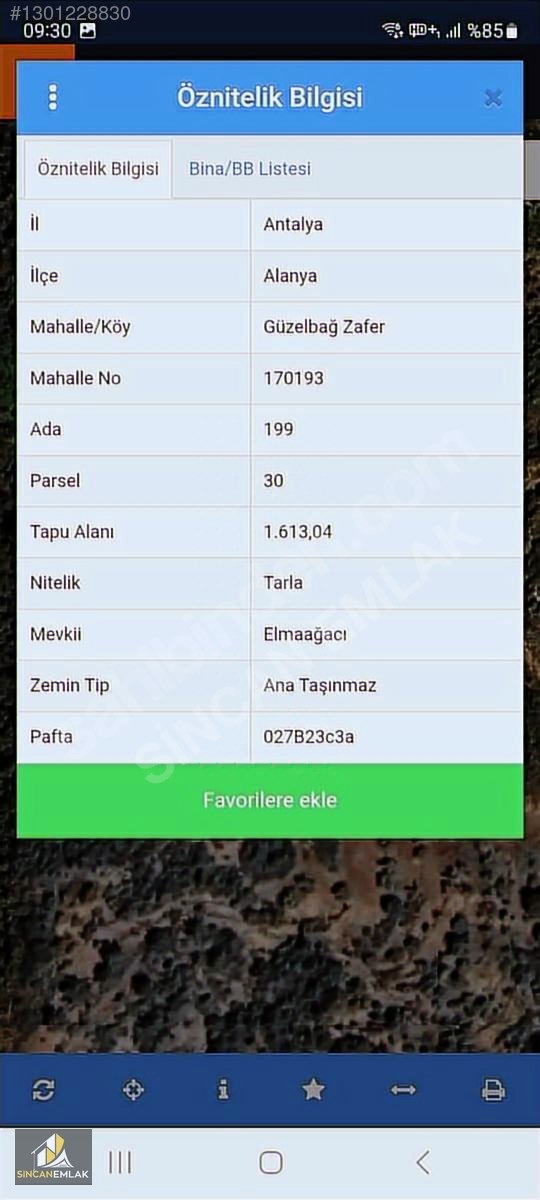 ANTALYA ALANYA GÜZELBAĞ ZAFER DE YATIRIMLIK FIRSAT ARAZİSİ - ANTALYA ALANYA fotoğraf 4