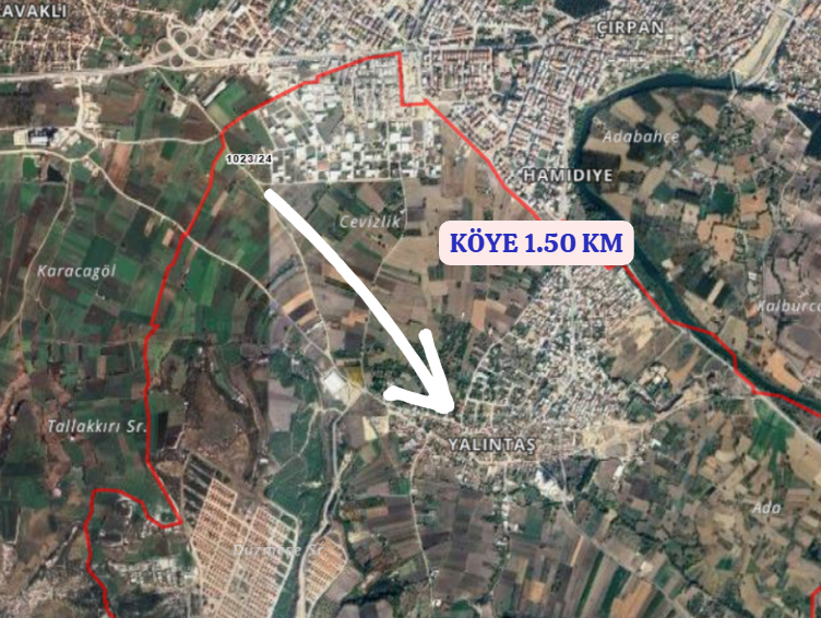 BURSA M.KEMAL PAŞA  YALINTAŞ KÖYÜNDE 305 M²  ARSA SATILIKTIR - BURSA MUSTAFAKEMALPAŞA fotoğraf 7