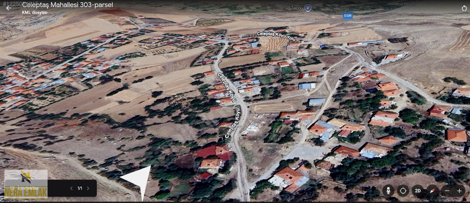 EĞİRDİR GÖLÜ YAKINI TEKTAPU YERLEŞİMİN DİBİ KADASTRO YOLLU 372m2 - ISPARTA YALVAÇ fotoğraf 6