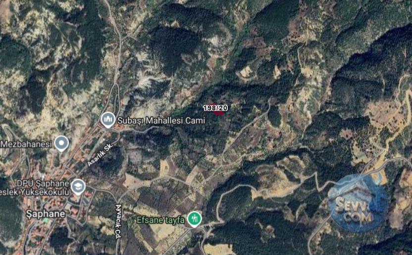 KÜTAHYA ŞAPHANE SUBAŞI KÖYÜNDE 2.217 M² TARLA SATILIKTIR - Kütahya Şaphane fotoğraf 9
