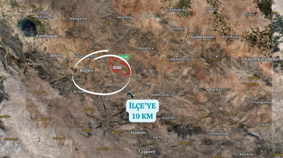KONYA BOZKIR HACILAR KÖYÜNDE 690 M² BAHÇEMİZ SATILIKTIR - KONYA BOZKIR fotoğraf 4