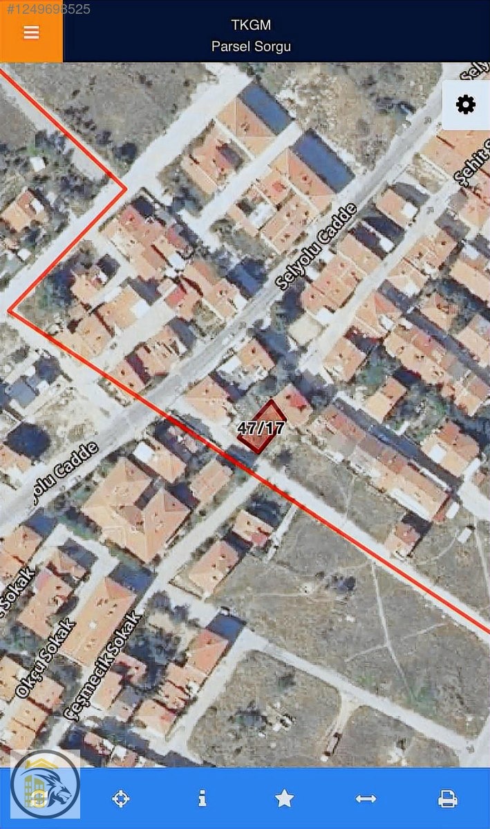 ASLAN EMLAK'TAN BÖLCEK MAHALLESİNDE SATILIK 330M2 ARSA 2 PARSEL - KÜTAHYA MERKEZ fotoğraf 4