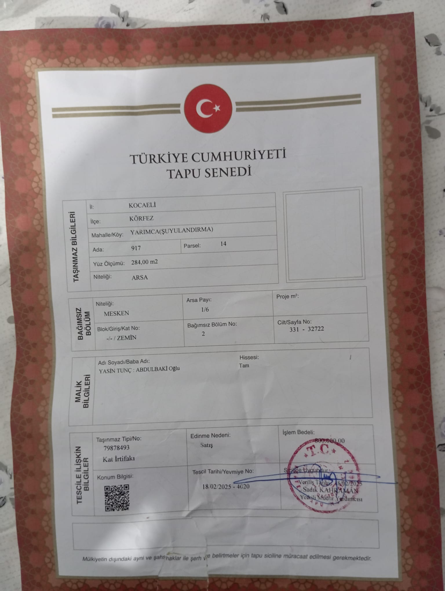     FIRSAT! KOCAELİ KÖRFEZ’DE SATILIK 2+1 DAİRE - KOCAELİ KÖRFEZ fotoğraf 7