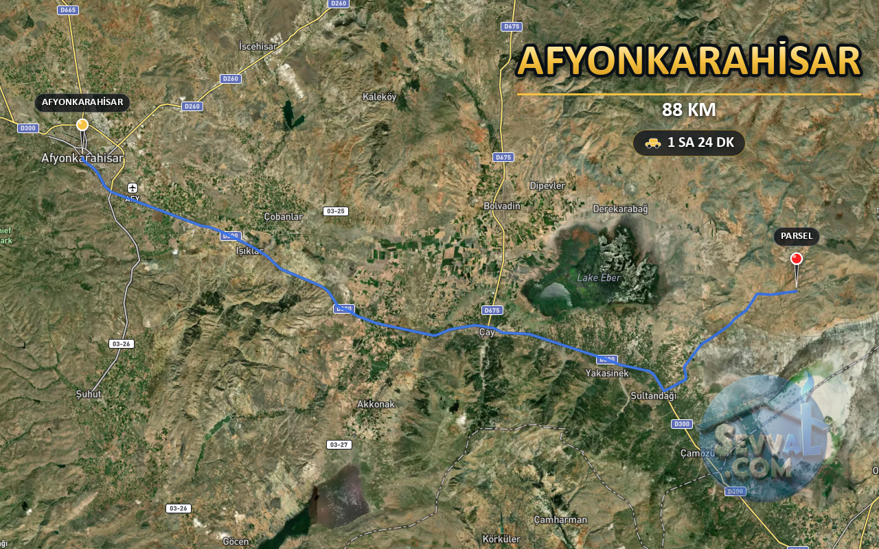 AFYONKARAHİSAR SULTANDAĞI ÜÇKUYU/PINARLI 4.000 m² SATILIK ARSA - AFYONKARAHİSAR SULTANDAĞI fotoğraf 4