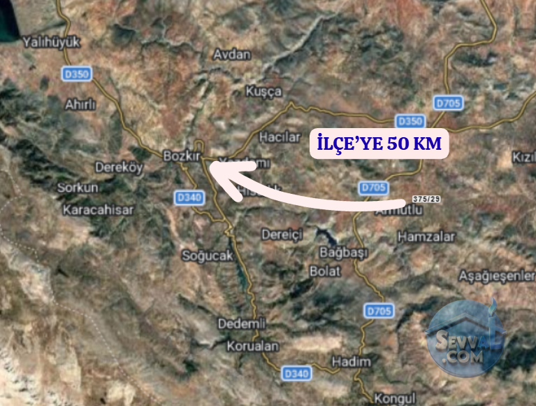KONYA BOZKIR HAMZALAR  KÖYÜNDE 1.080 M²  BAĞ  SATILIKTIR - KONYA BOZKIR fotoğraf 5
