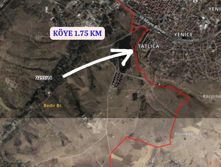 ANKARA ELMADAĞ TATLICA KÖYÜNDE 627 M² BAHÇEMİZ SATILIKTIR. - ANKARA ELMADAĞ fotoğraf 7