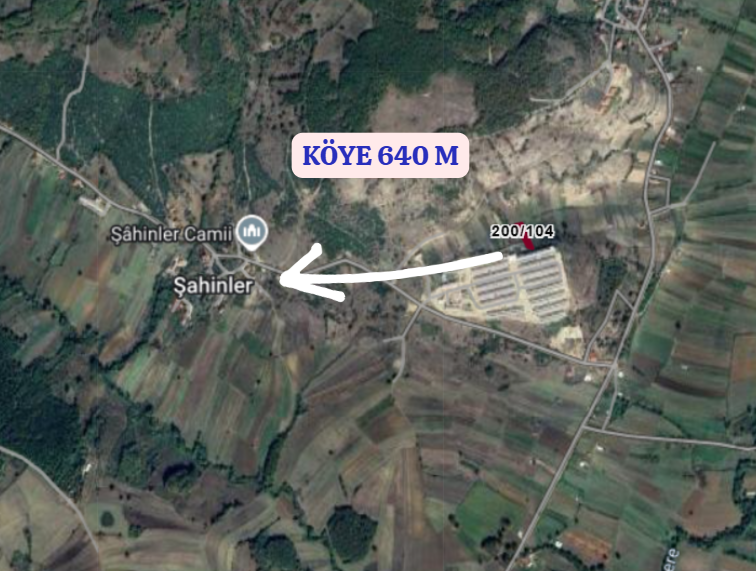 KOCAELİ İZMİT ŞAHİNLER  KÖYÜNDE 796 M²  TARLA  SATILIKTIR - KOCAELİ İZMİT fotoğraf 4