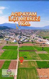 ŞAHİN BÜKE EMLAK'TAN DENİZLİACIPAYAM PINARYAZI MAH. 825 M2 SATILIK TARLA - DENİZLİ ACIPAYAM fotoğraf 4