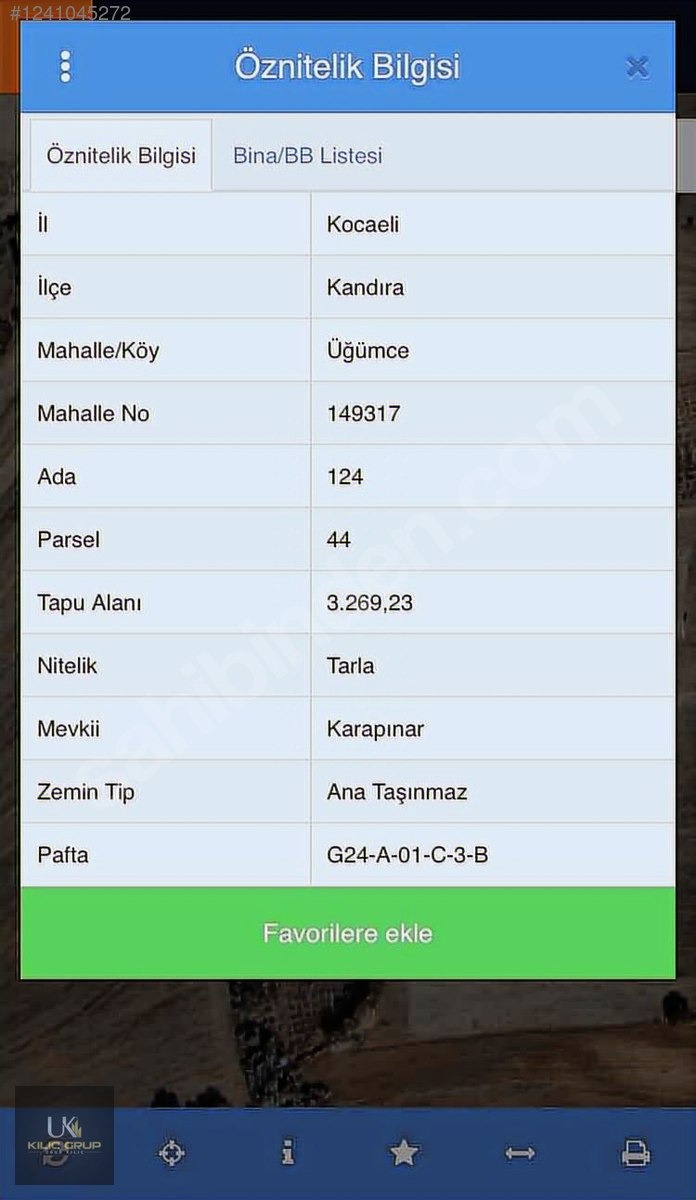 Kandıra Üğümce Satılık Fırsat Tarla - KOCAELİ KANDIRA fotoğraf 23