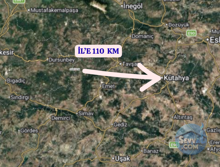 KÜTAHYA SİMAV BEDİRLER  KÖYÜNDE  231 M² BAHÇE  SATILIKTIR - KÜTAHYA SİMAV fotoğraf 6