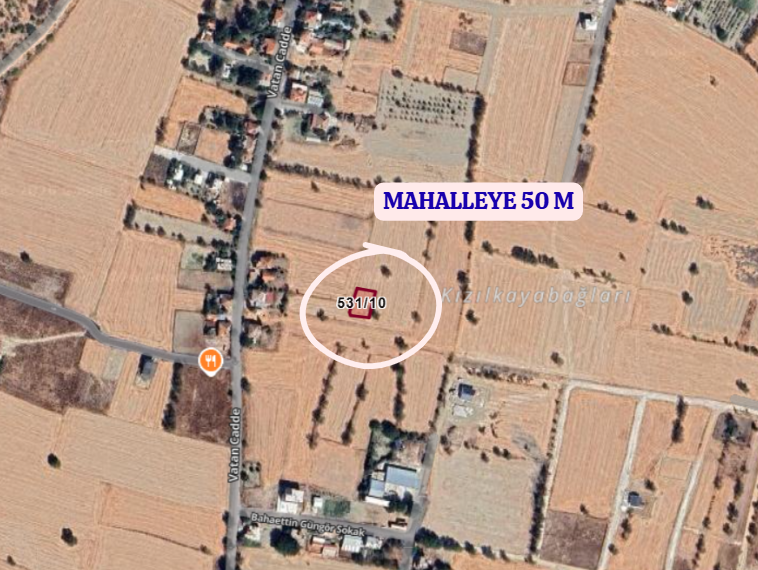 BURDUR BUCAK KIZILKAYA/PAZAR   KÖYÜNDE 400  M²  ARSA SATILIKTIR - BURDUR BUCAK fotoğraf 4