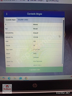 Ankara Sincan Anayurt Mahallesinde Hisseli 707 M2 Satılık Tarla - ANKARA SİNCAN fotoğraf 5