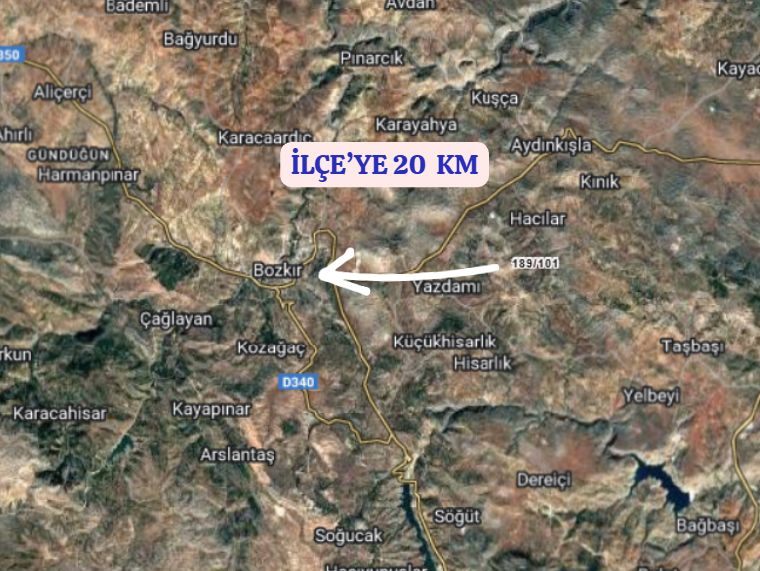   KONYA BOZKIR HACILAR KÖYÜNDE  3.577 M² ELMA BAHÇESİ SATILIKTIR. - KONYA BOZKIR fotoğraf 5