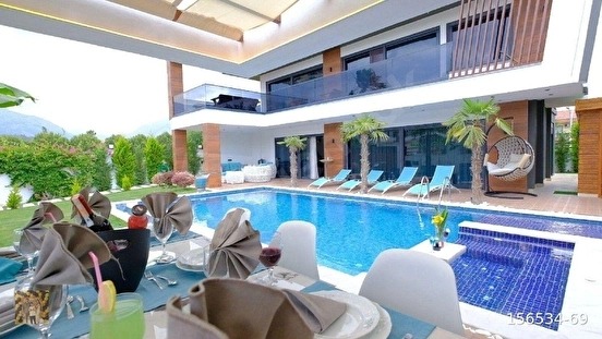 Çamyuva'da 4 mevsim Isıtmalı müstakil havuzlu 4+1 Villa - ANTALYA KEMER fotoğraf 11