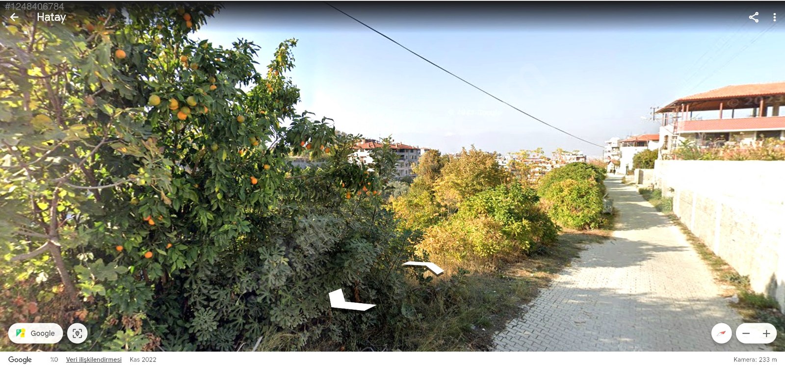  Hatay / Defne / Harbiye Mahallesinde  275 M² TARLAMIZ SATILIKTIR. - HATAY DEFNE fotoğraf 2