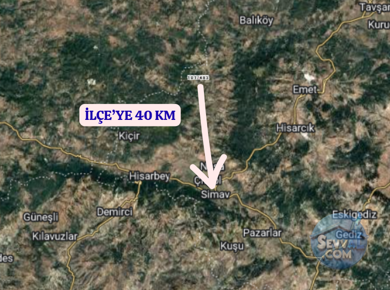KÜTAHYA SİMAV HASANÖREN  KÖYÜNDE  4.179 M² TARLA  SATILIKTIR - KÜTAHYA SİMAV fotoğraf 5