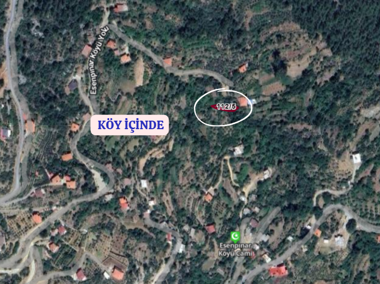 ANTALYA GAZİPAŞA ESENPINAR  KÖYÜNDE 180 M²  TARLA  SATILIKTIR - ANTALYA GAZİPAŞA fotoğraf 4
