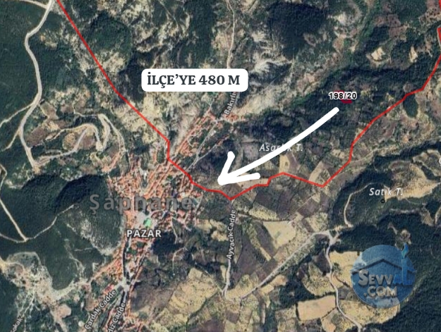 KÜTAHYA ŞAPHANE SUBAŞI KÖYÜNDE 2.217 M² TARLA SATILIKTIR - Kütahya Şaphane fotoğraf 7