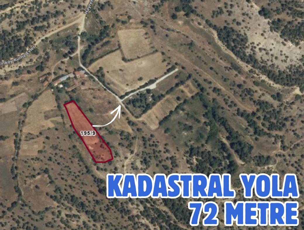 DENİZLİ BOZKURT HAYRETTİN 4.379 M² TARLAMIZ SATILIKTIR - DENİZLİ BOZKURT fotoğraf 4