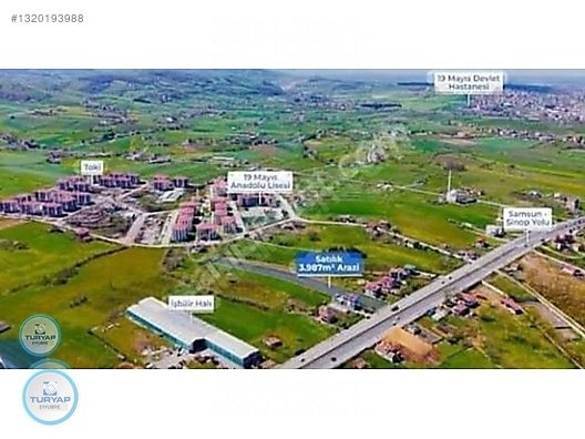 RESMİ TAPU DEVİRLİ - 50 M2 20 BİN TAKSİTLE MUHTEŞEM YATIRIM - SAMSUN 19 MAYIS fotoğraf 7