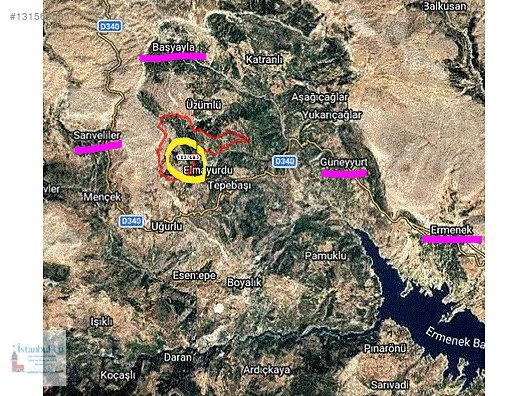 Köy İçi Asfalta Cepheli 214m² Müstakil tek tapu İmar Parseli - KARAMAN BAŞYAYLA fotoğraf 6