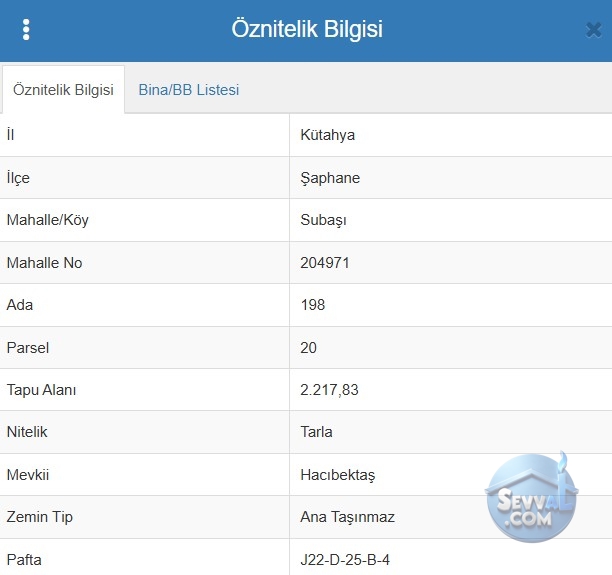 KÜTAHYA ŞAPHANE SUBAŞI KÖYÜNDE 2.217 M² TARLA SATILIKTIR - Kütahya Şaphane fotoğraf 8