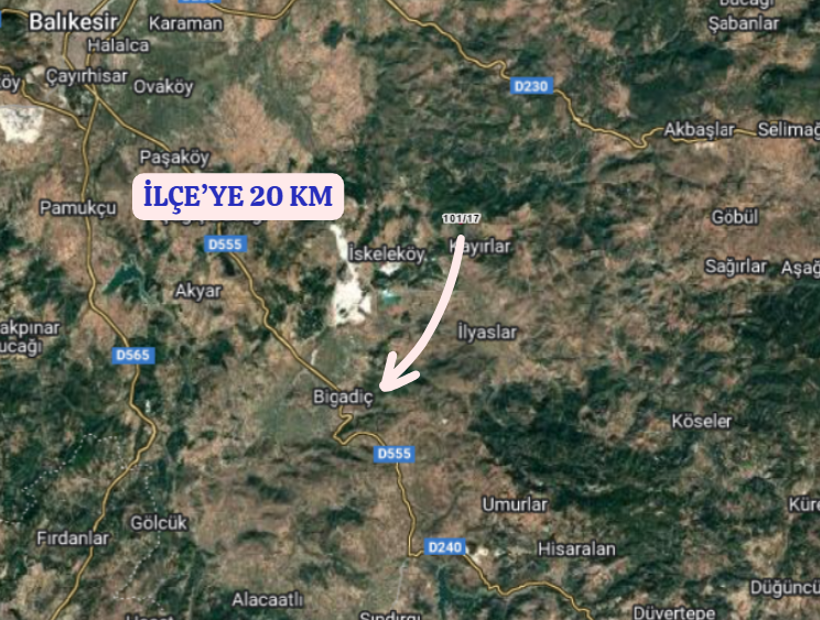 BALIKESİR BİGADİÇ DOĞANÇAM   KÖYÜNDE 5.484  M² TARLA  SATILIKTIR - BALIKESİR BİGADİÇ fotoğraf 5
