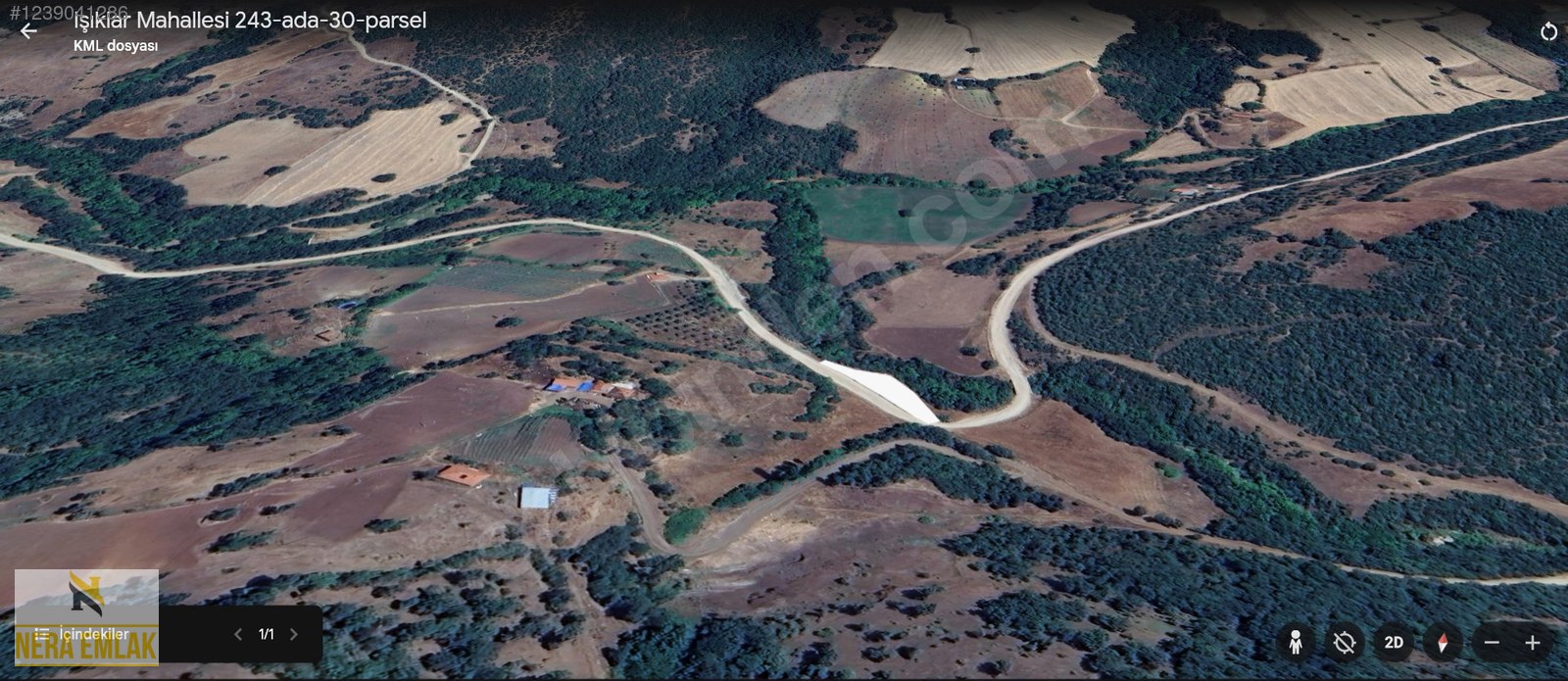TERMAL OTELLERE YAKIN İLÇE'YE 15dk.YOLACEPHE TEKTAPU KÖŞE 728m2 - BALIKESİR SINDIRGI fotoğraf 9