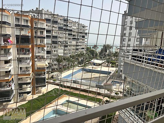 DENİZ MANZARALI 2+1 GENİŞ OTURUM EŞYALI DAİRE - MERSİN MEZİTLİ fotoğraf 42