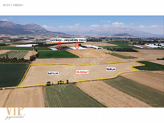 VİP GAYRİMENKUL'den ZÜMRÜTOVA MAH. 18.500m² TARLA - ANTALYA ELMALI fotoğraf 6