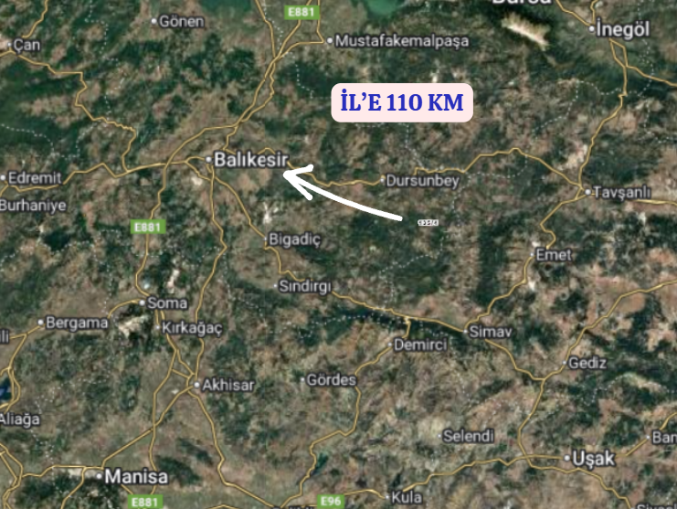 BALIKESİR DURSUNBEY DURNACIK   KÖYÜNDE 5.242  M² TARLA  SATILIKTIR - BALIKESİR DURSUNBEY fotoğraf 6