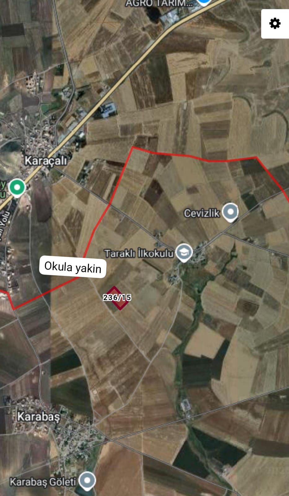 Diyarbakır / Sur / Karabaş Mh. 20.470m² SATILIK ARSA  - DİYARBAKIR SUR fotoğraf 2