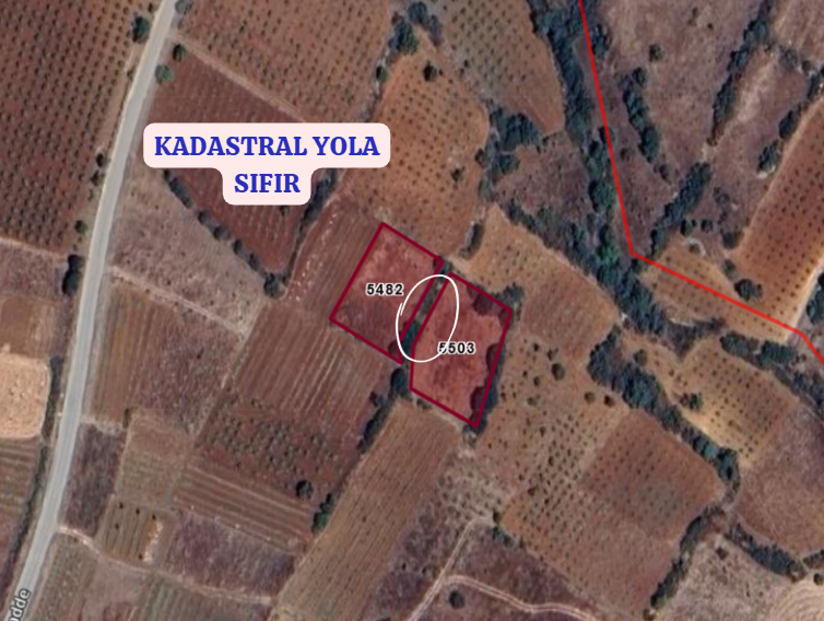 DENİZLİ ÇAL ORTAKÖY  KÖYÜNDE 1.399 M² BAĞ  SATILIKTIR - DENİZLİ ÇAL fotoğraf 3