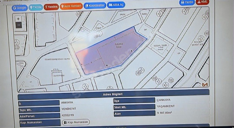 Çankaya Yaşamkent Yenikent'te Kamu (Kop) arsası - ANKARA ÇANKAYA fotoğraf 2