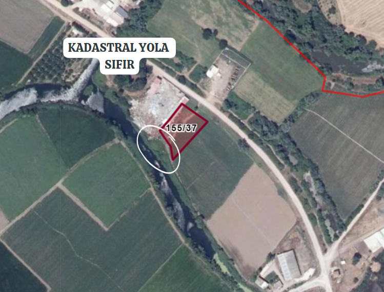 BURSA KARACABEY HAMİDİYE KÖYÜNDE 2.175  M² TARLA SATILIKTIR - BURSA KARACABEY fotoğraf 3