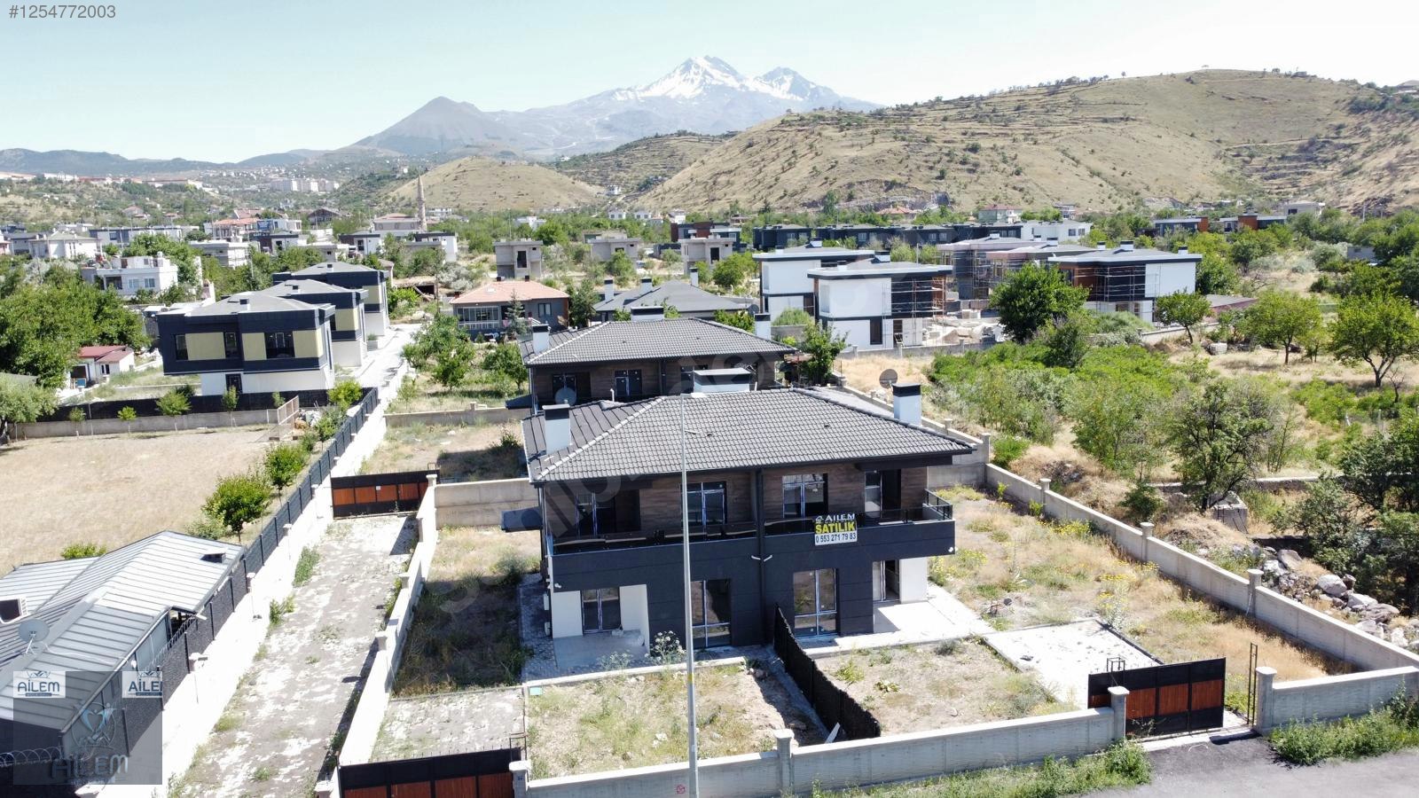 EĞRİBUCAK MAHALLESİNDE SATILIK 3+1 GENİŞ VİLLA ERCİYES MANZARALI - KAYSERİ MELİKGAZİ fotoğraf 2